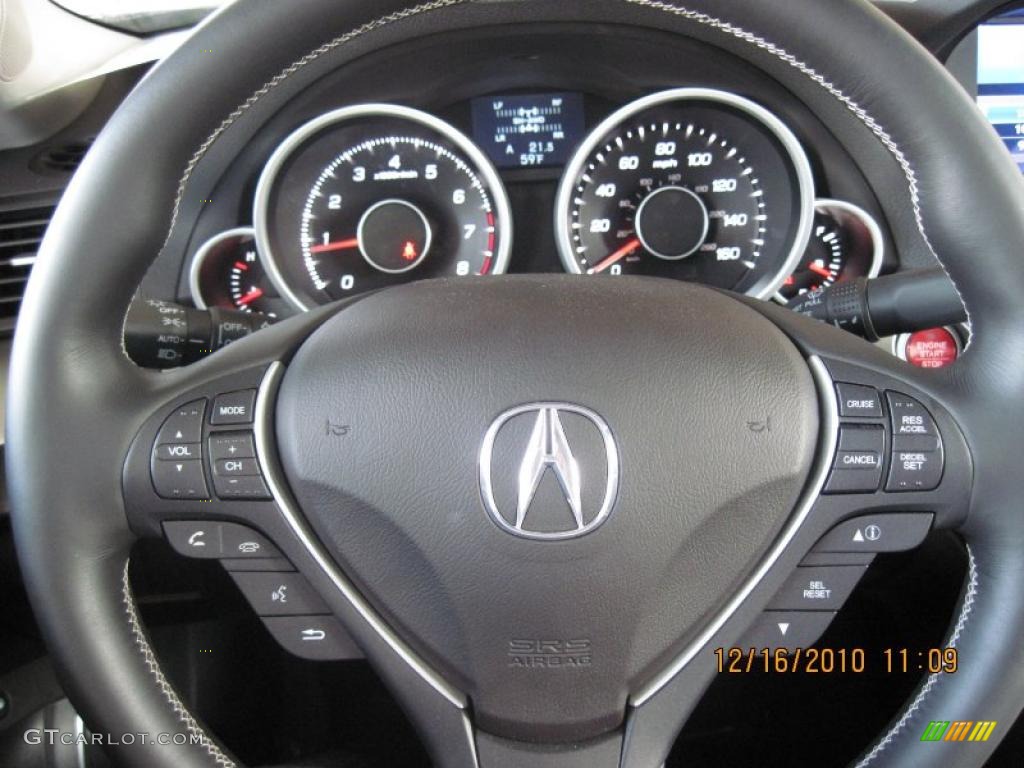 2010 Acura TL 3.7 SH-AWD Technology Controls Photo #41556718