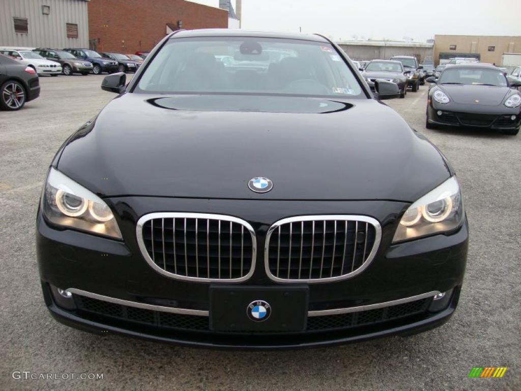 Jet Black 2009 BMW 7 Series 750i Sedan Exterior Photo #41556766