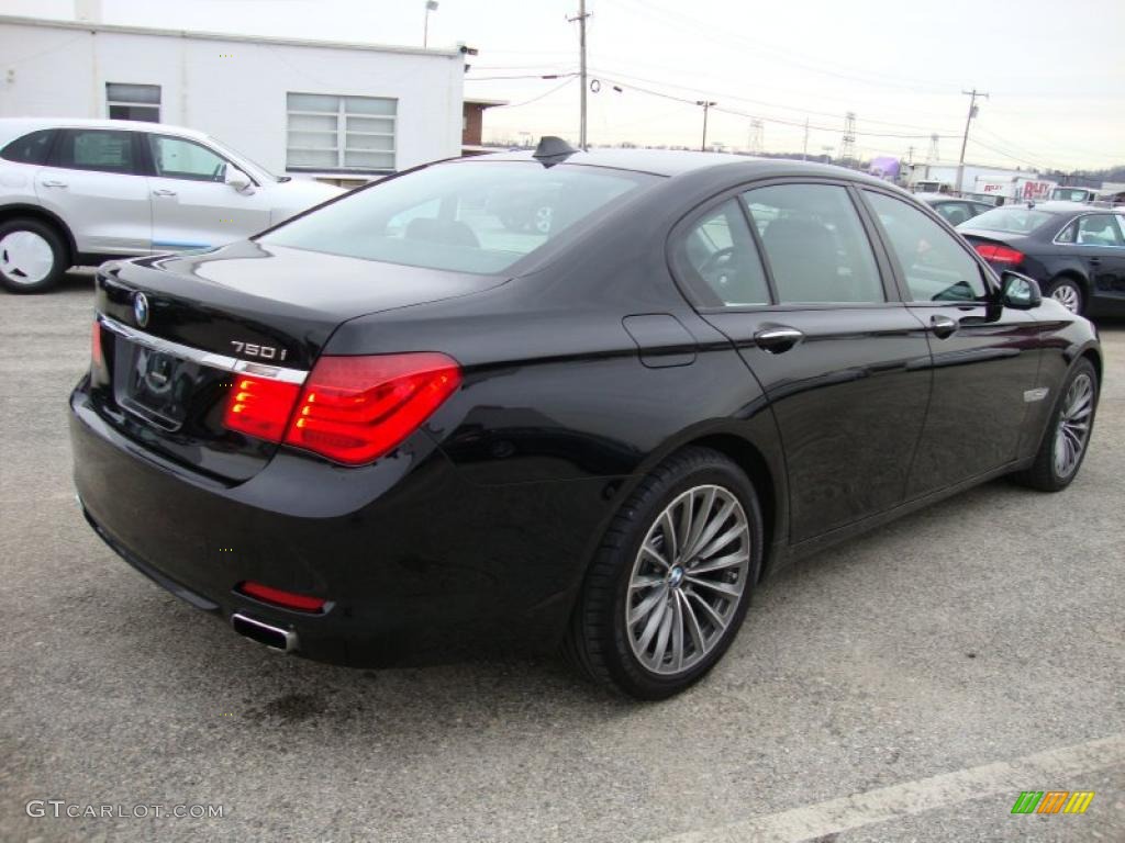 Jet Black 2009 BMW 7 Series 750i Sedan Exterior Photo #41556898