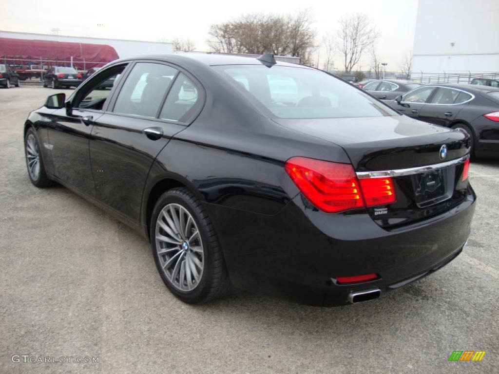 Jet Black 2009 BMW 7 Series 750i Sedan Exterior Photo #41556954