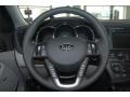 2011 Kia Optima Gray Interior Steering Wheel Photo