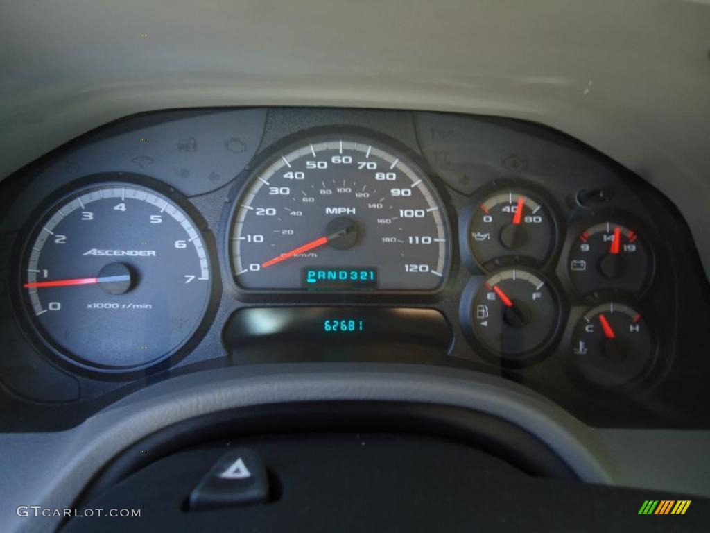 2005 Isuzu Ascender S Gauges Photo #41557174