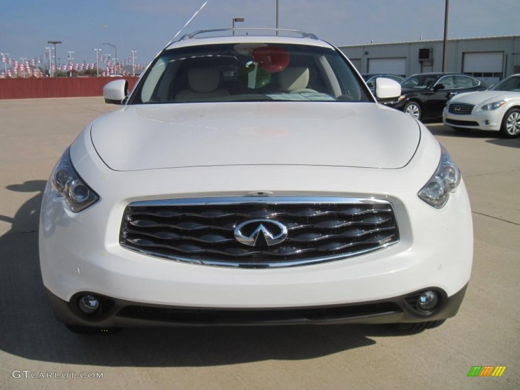 Moonlight White 2011 Infiniti FX 35 Exterior Photo #41557302