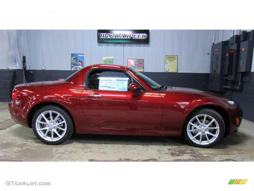 Copper Red Mica 2011 Mazda MX-5 Miata Touring Hard Top Roadster Exterior Photo #41557326