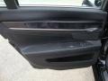 Black Nappa Leather 2009 BMW 7 Series 750i Sedan Door Panel