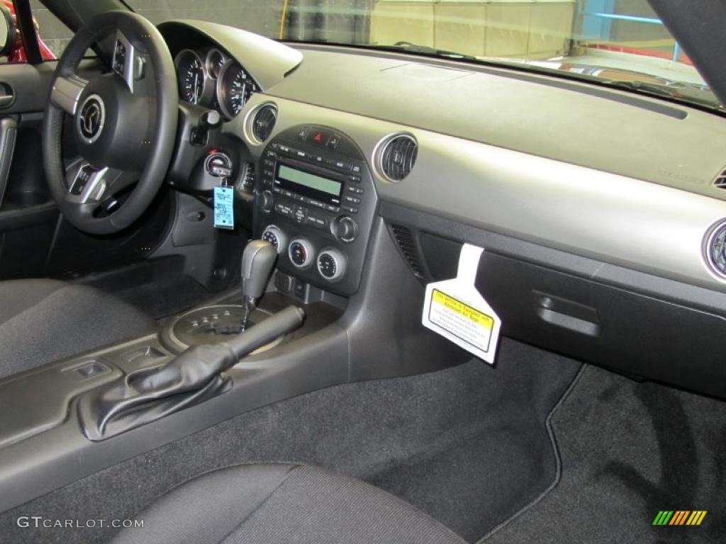 2011 Mazda MX-5 Miata Touring Hard Top Roadster Black Dashboard Photo #41557450