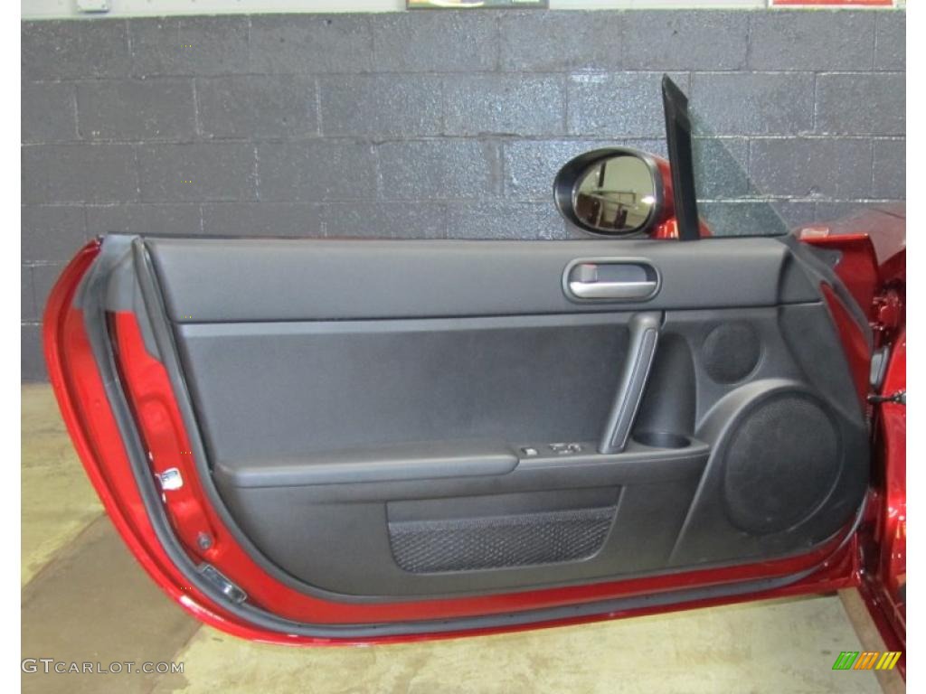 2011 Mazda MX-5 Miata Touring Hard Top Roadster Black Door Panel Photo #41557470
