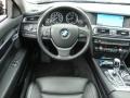 Black Nappa Leather Dashboard Photo for 2009 BMW 7 Series #41557482