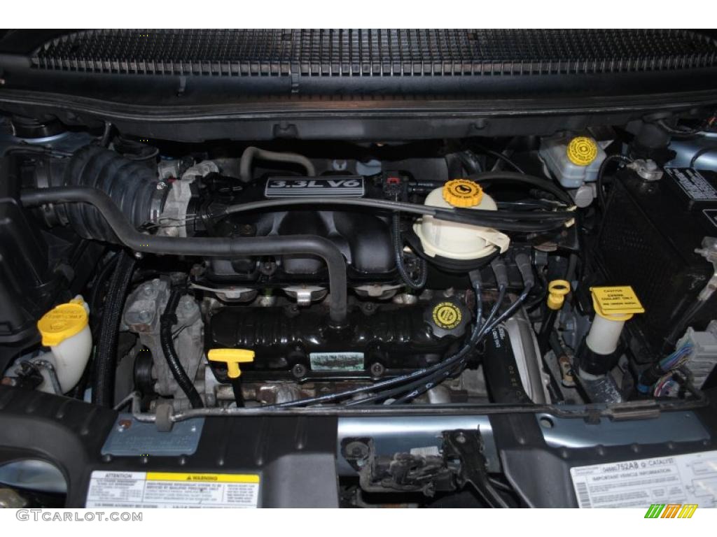 2003 Chrysler Town & Country LX 3.3L OHV 12V V6 Engine Photo #41557670
