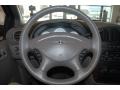 Taupe 2003 Chrysler Town & Country LX Steering Wheel