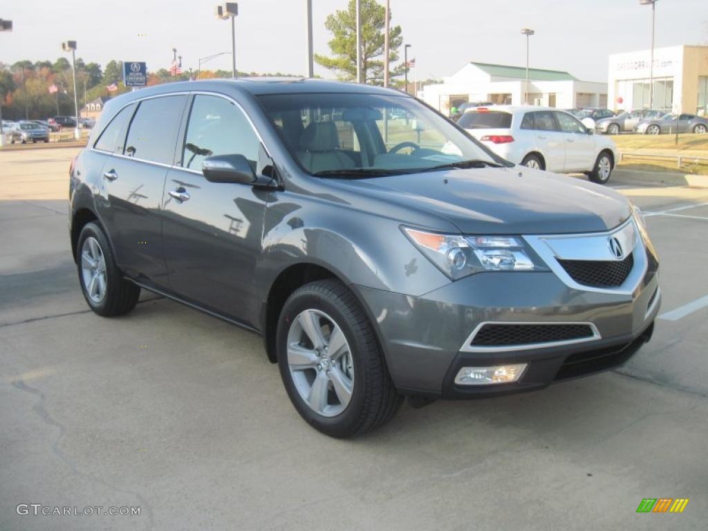 Polished Metal Metallic 2011 Acura MDX Technology Exterior Photo #41557846