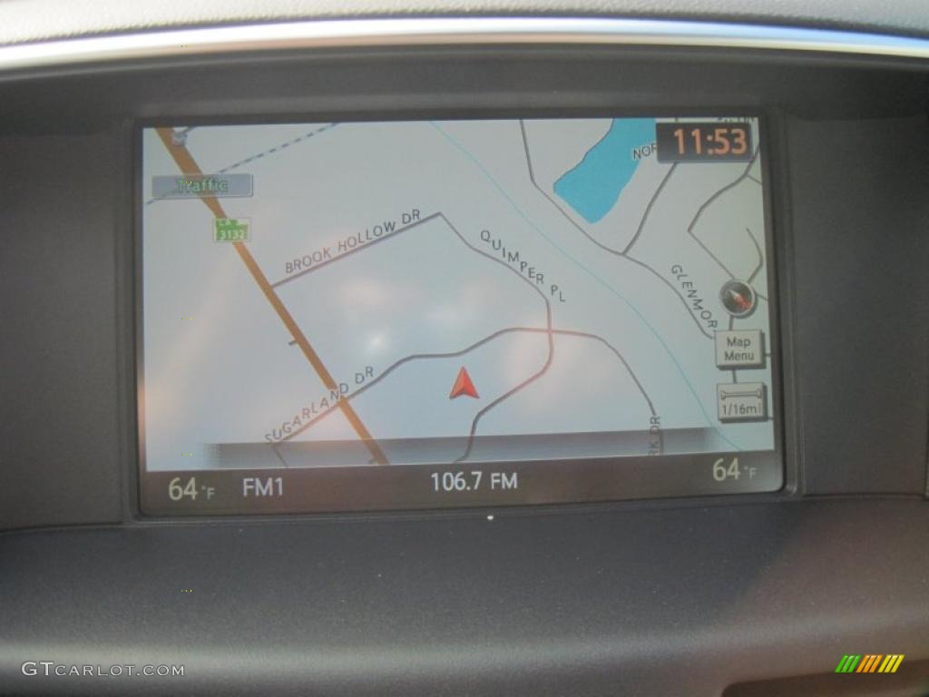 2011 Infiniti M 56 Sedan Navigation Photo #41558094