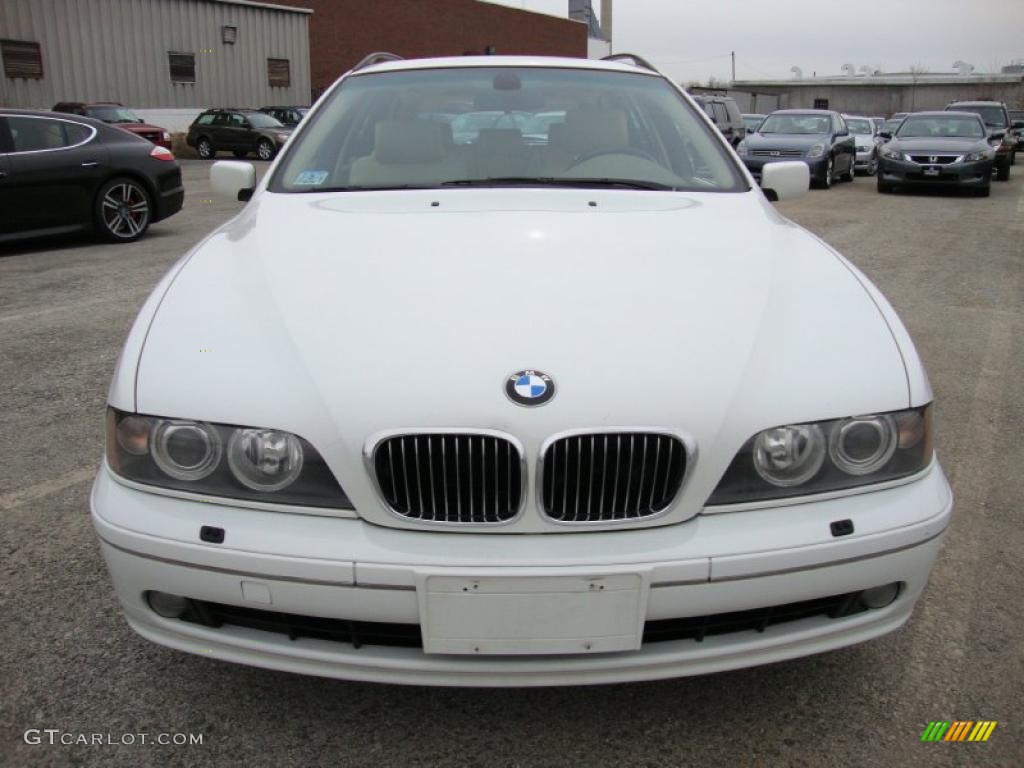 Alpine White 2001 BMW 5 Series 540i Sport Wagon Exterior Photo #41559503