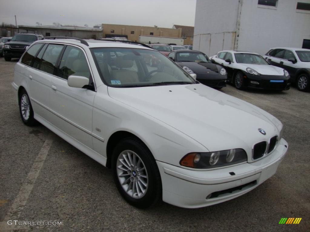 Alpine White 2001 BMW 5 Series 540i Sport Wagon Exterior Photo #41559515
