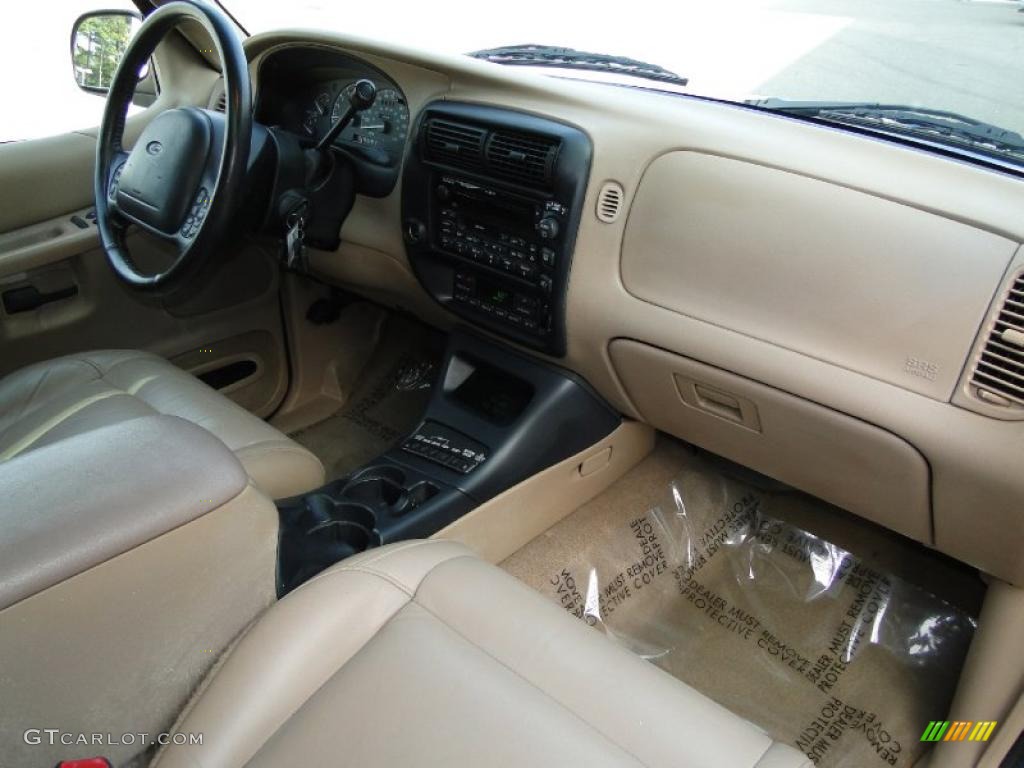 1999 Explorer Eddie Bauer - Medium Wedgewood Blue Metallic / Medium Prairie Tan photo #26