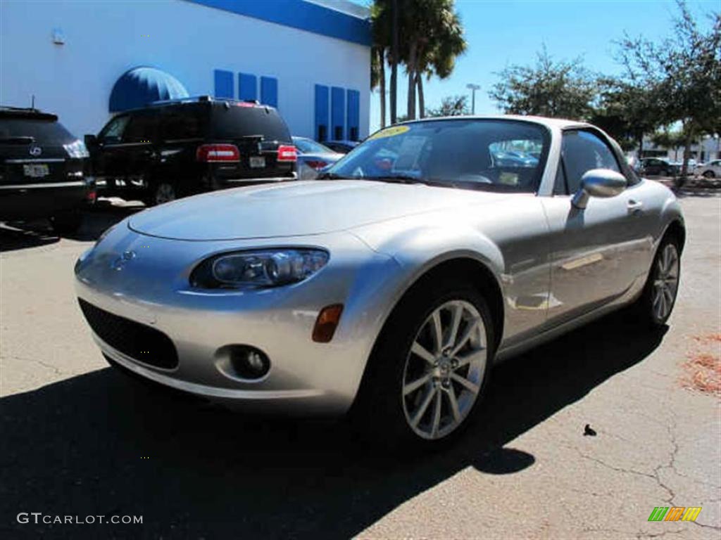 Sunlight Silver Metallic 2008 Mazda MX-5 Miata Touring Roadster Exterior Photo #41561487