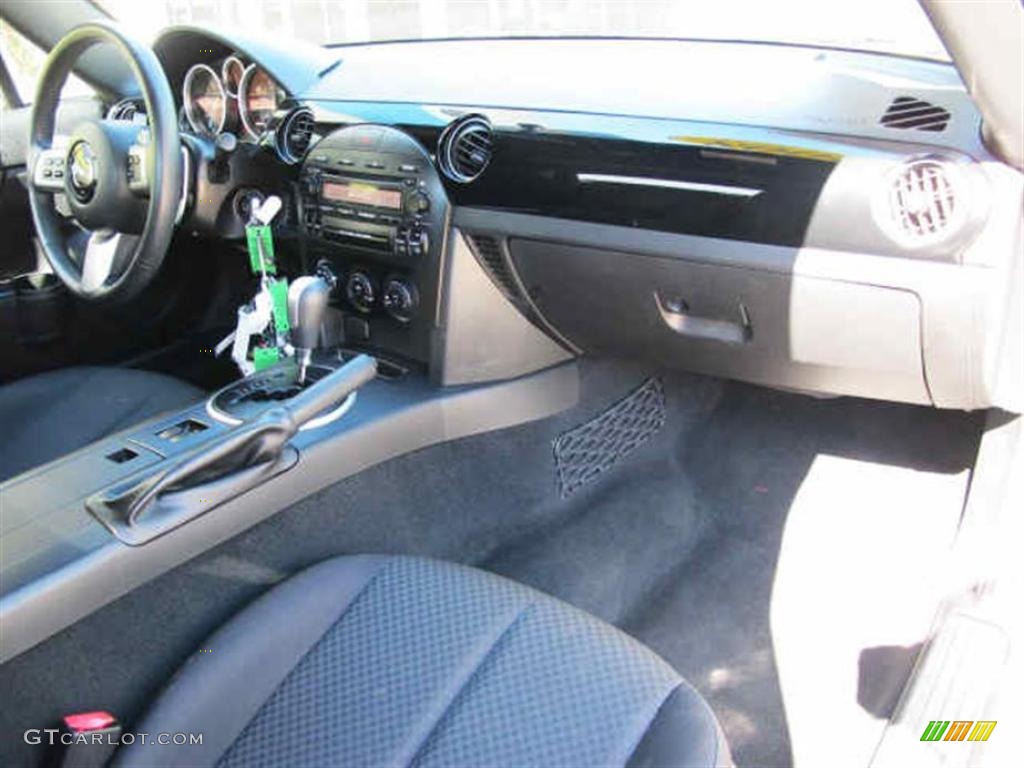 2008 Mazda MX-5 Miata Touring Roadster Black Dashboard Photo #41561563