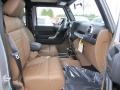 Black/Dark Saddle Interior Photo for 2011 Jeep Wrangler Unlimited #41562479