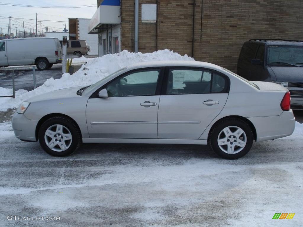 2006 Malibu LT Sedan - Silverstone Metallic / Titanium Gray photo #6