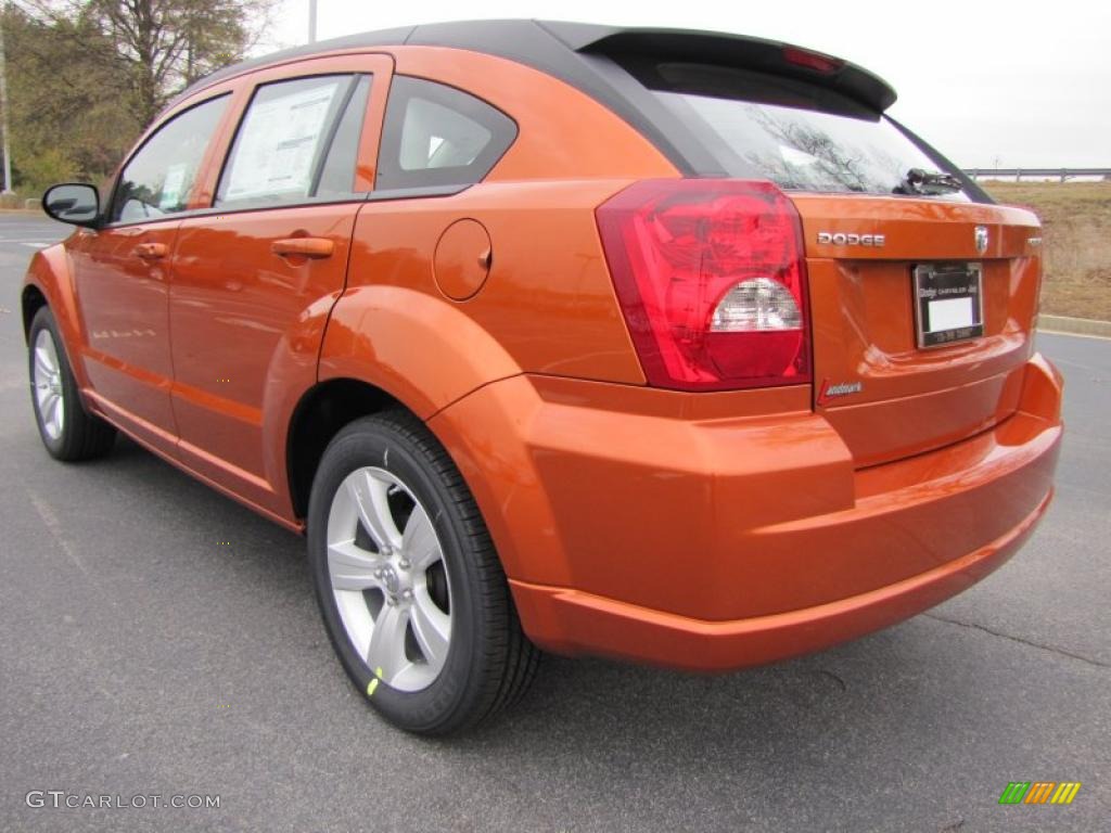 Mango Tango Pearl 2011 Dodge Caliber Mainstreet Exterior Photo #41563947