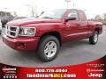 Deep Cherry Red Crystal Pearl - Dakota Big Horn Extended Cab Photo No. 1