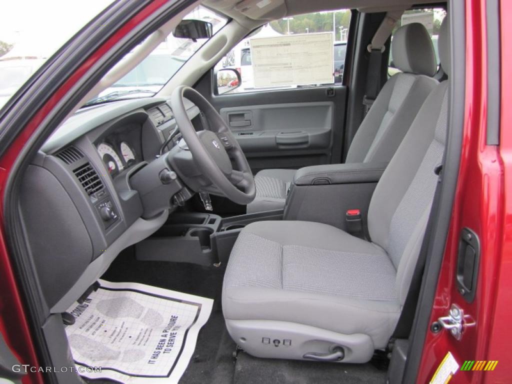 Dark Slate Gray/Medium Slate Gray Interior 2011 Dodge Dakota Big Horn Extended Cab Photo #41564179
