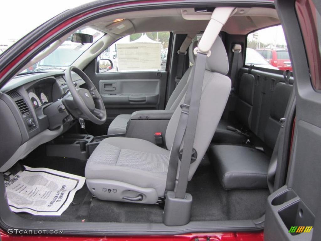 Dark Slate Gray/Medium Slate Gray Interior 2011 Dodge Dakota Big Horn Extended Cab Photo #41564183