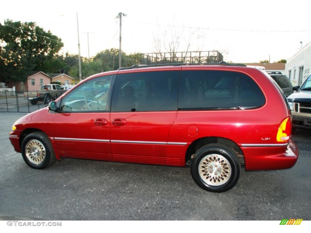 Candy Apple Red Metallic 1997 Chrysler Town & Country LXi Exterior Photo #41564463
