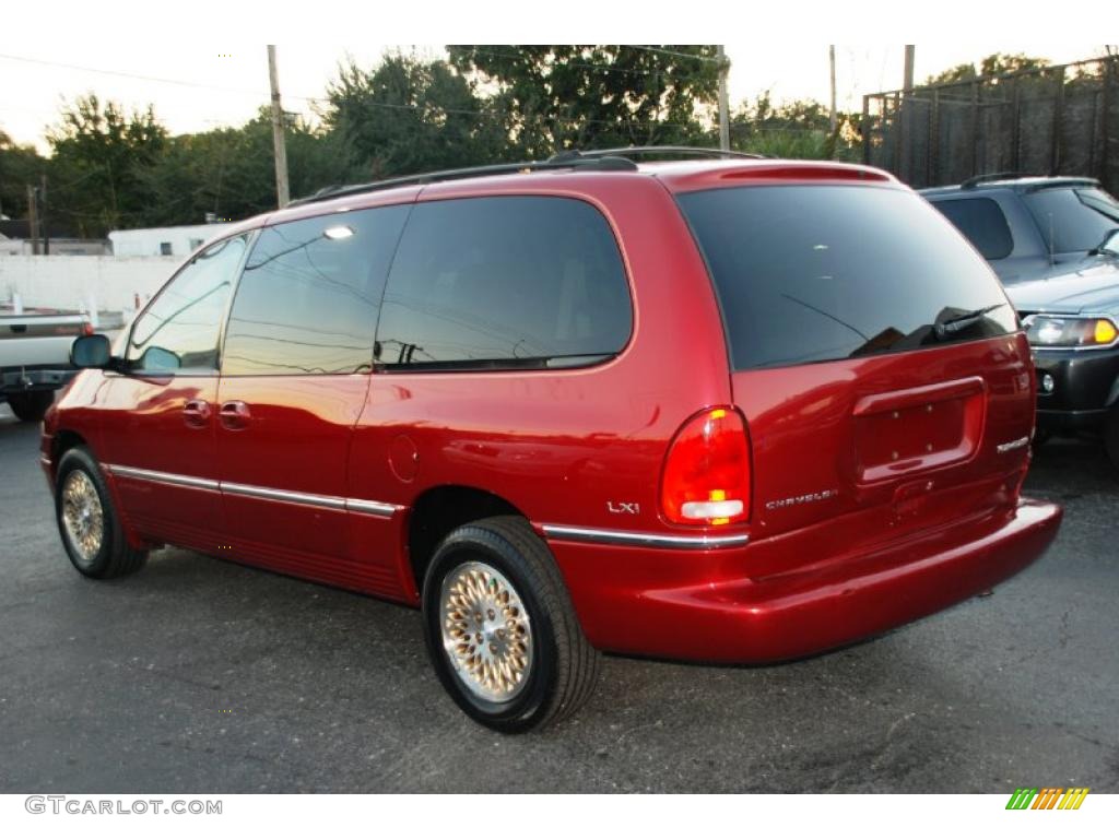 1997 Candy Apple Red Metallic Chrysler Town & Country LXi
