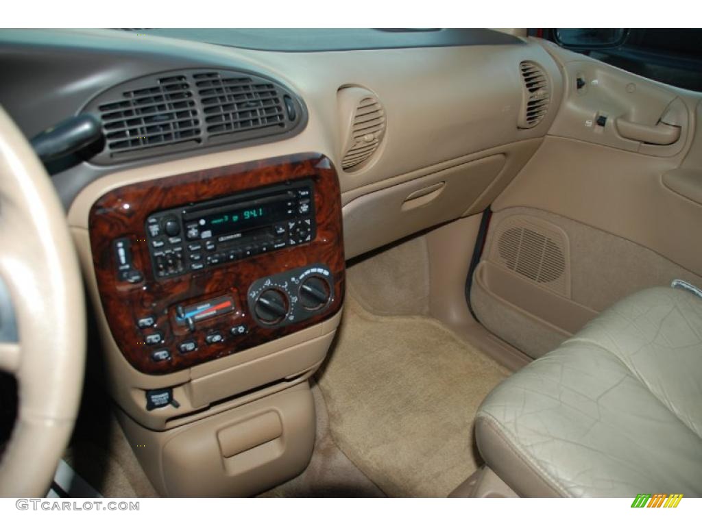 1997 Town & Country LXi - Candy Apple Red Metallic / Camel photo #10