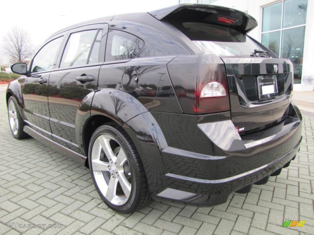 Brilliant Black Crystal Pearl 2009 Dodge Caliber SRT 4 Exterior Photo #41564639