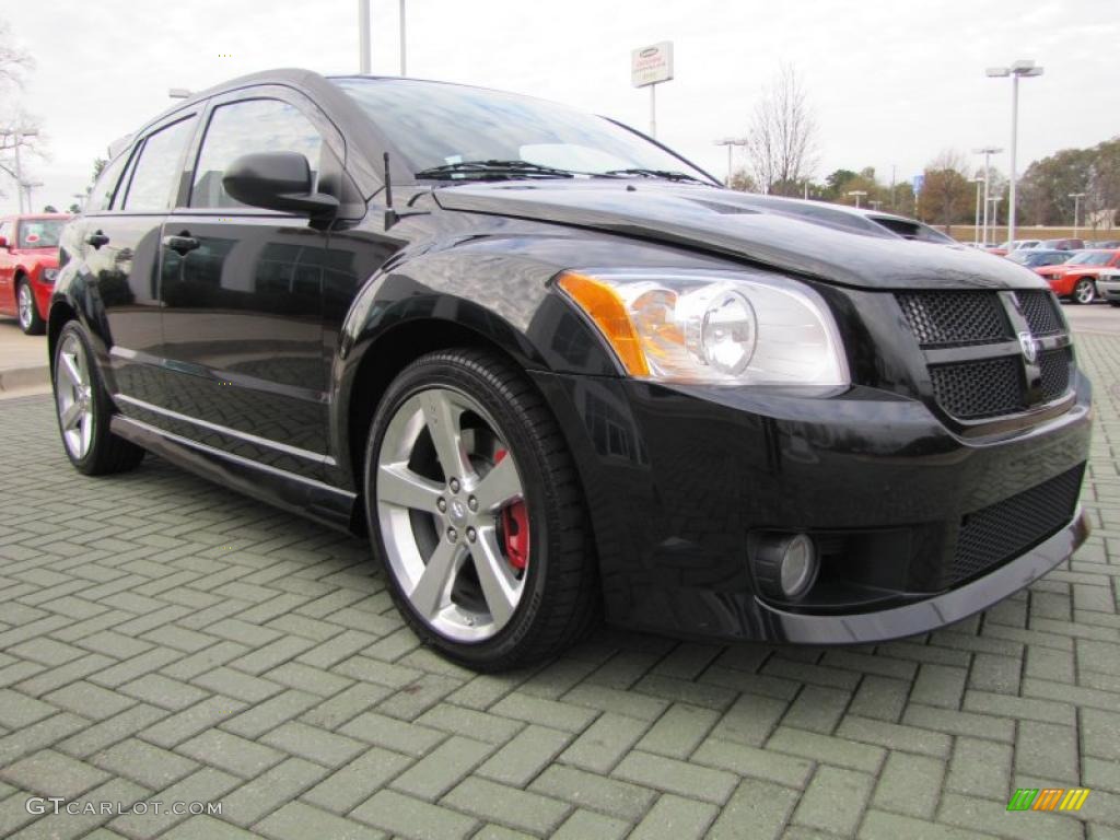 Brilliant Black Crystal Pearl 2009 Dodge Caliber SRT 4 Exterior Photo #41564691
