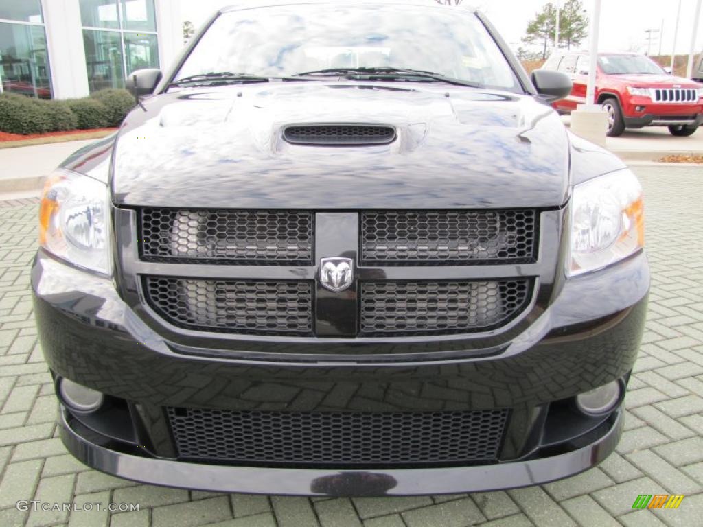 Brilliant Black Crystal Pearl 2009 Dodge Caliber SRT 4 Exterior Photo #41564699