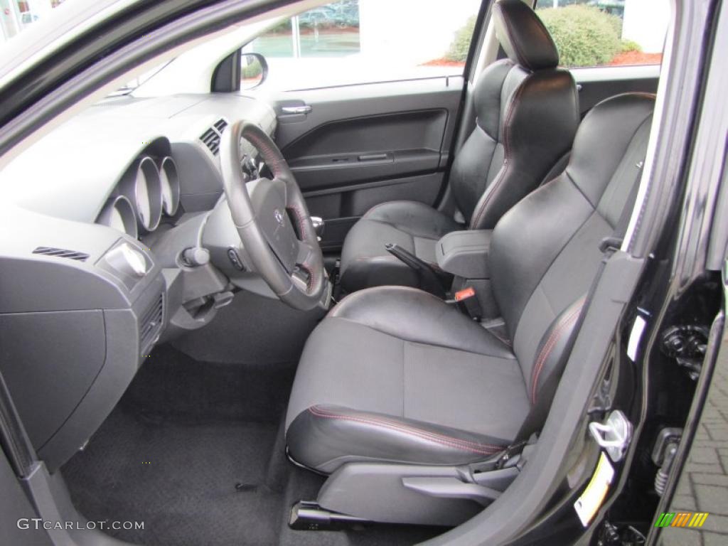 Dark Slate Gray Interior 2009 Dodge Caliber SRT 4 Photo #41564731