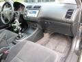 Black 2005 Honda Civic EX Coupe Dashboard