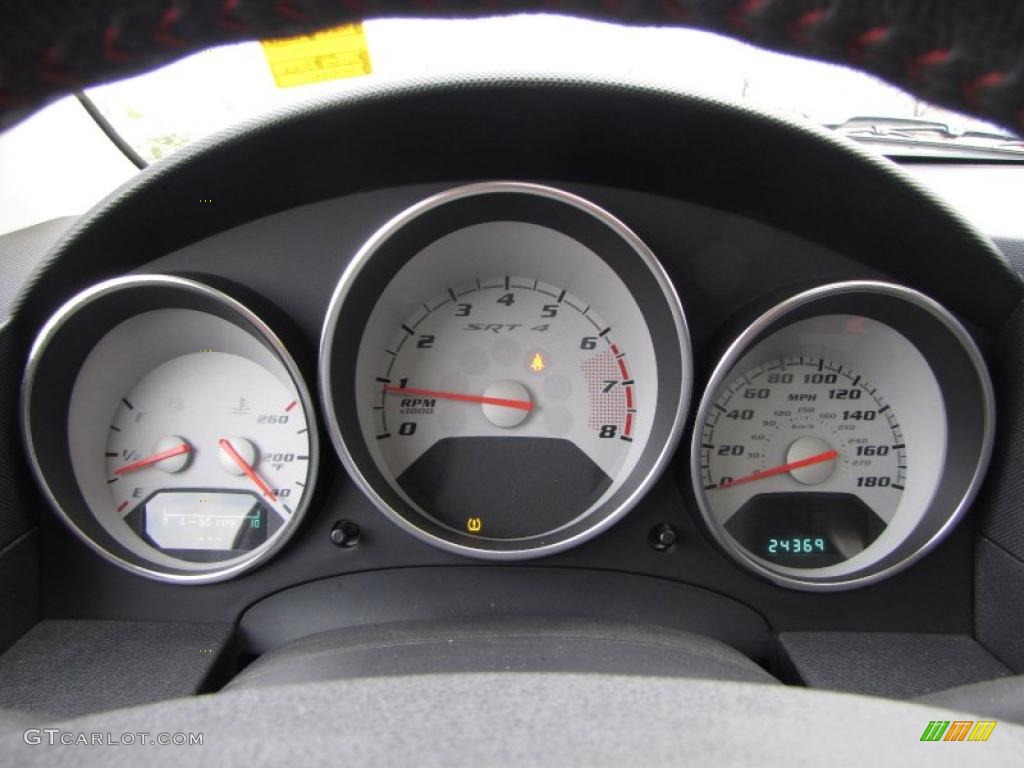 2009 Dodge Caliber SRT 4 Gauges Photo #41564931