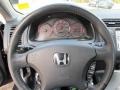 Black 2005 Honda Civic EX Coupe Steering Wheel