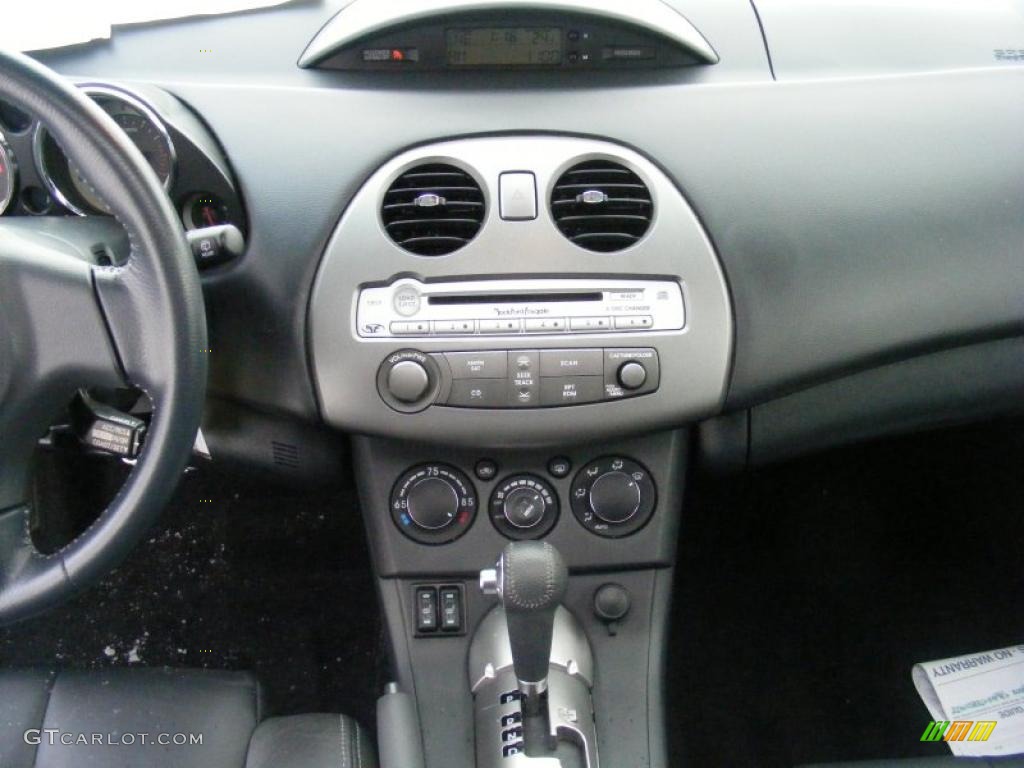 2008 Mitsubishi Eclipse SE V6 Coupe Dark Charcoal Dashboard Photo #41566795