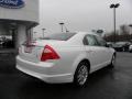 2011 White Platinum Tri-Coat Ford Fusion SEL  photo #3