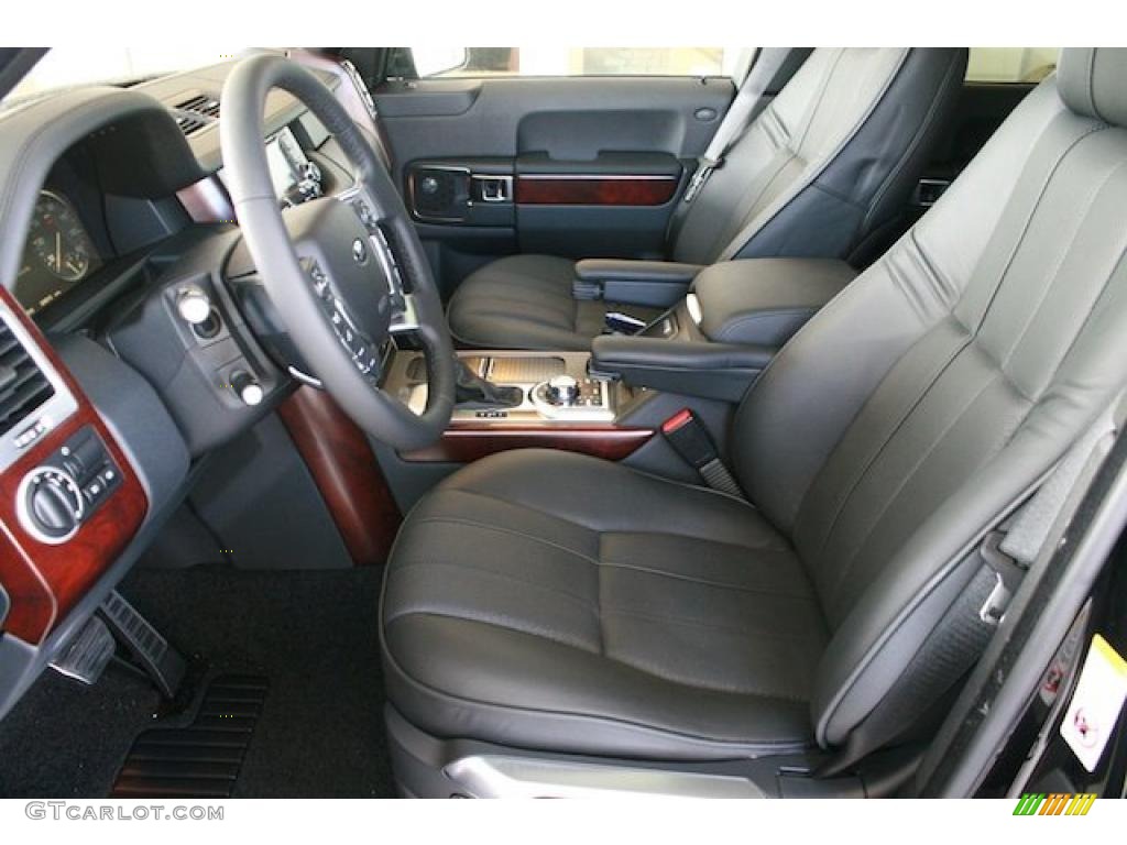 Jet Black/Jet Black Interior 2011 Land Rover Range Rover Supercharged Photo #41567035