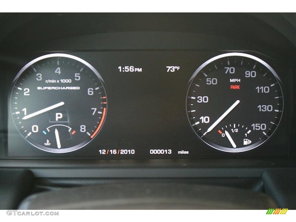 2011 Land Rover Range Rover Supercharged Gauges Photo #41567127