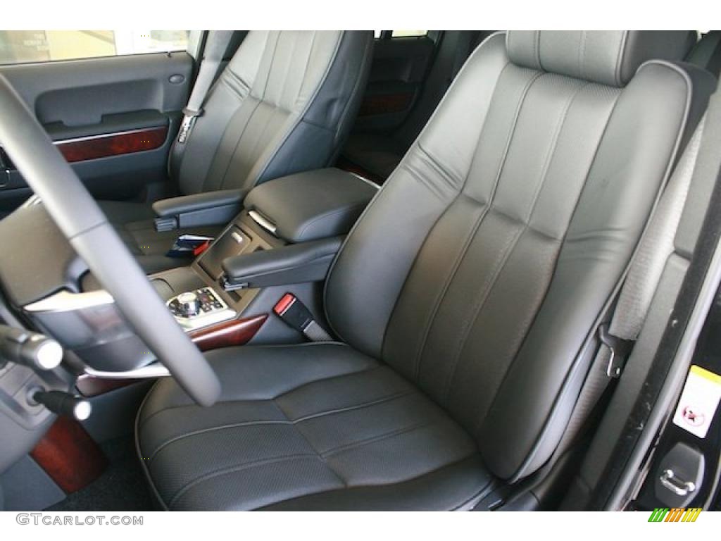 Jet Black/Jet Black Interior 2011 Land Rover Range Rover Supercharged Photo #41567147