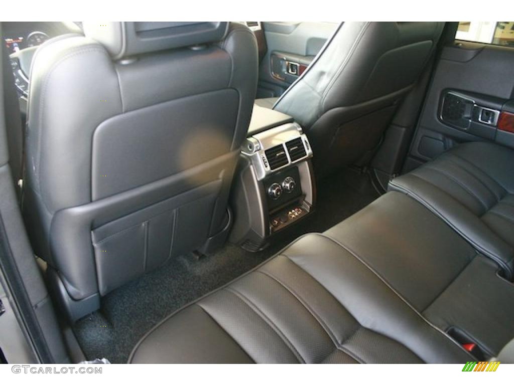 Jet Black/Jet Black Interior 2011 Land Rover Range Rover Supercharged Photo #41567155
