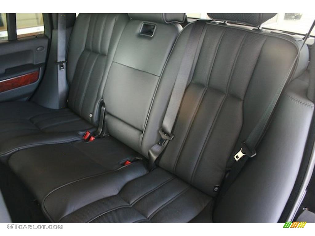 Jet Black/Jet Black Interior 2011 Land Rover Range Rover Supercharged Photo #41567175