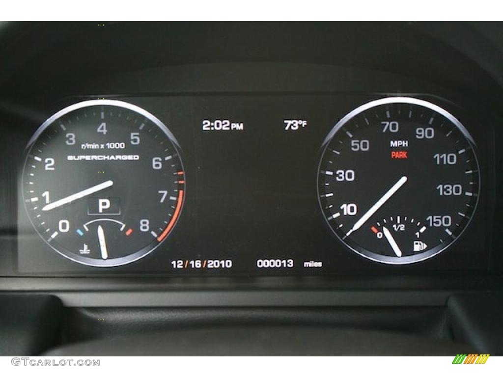 2011 Land Rover Range Rover Supercharged Gauges Photo #41567383