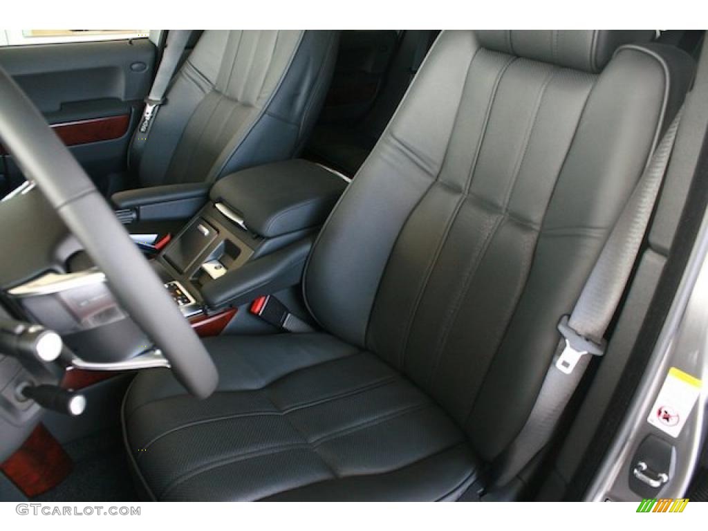 Jet Black/Jet Black Interior 2011 Land Rover Range Rover Supercharged Photo #41567411