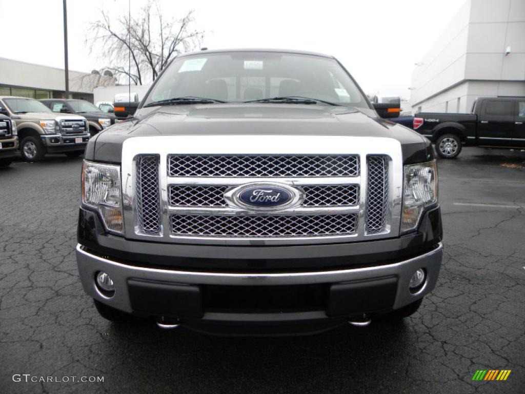 Tuxedo Black Metallic 2011 Ford F150 Lariat SuperCrew 4x4 Exterior Photo #41567679