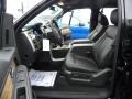 Black 2011 Ford F150 Lariat SuperCrew 4x4 Interior Color