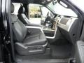 Black 2011 Ford F150 Lariat SuperCrew 4x4 Interior Color