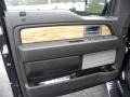 Black 2011 Ford F150 Lariat SuperCrew 4x4 Door Panel